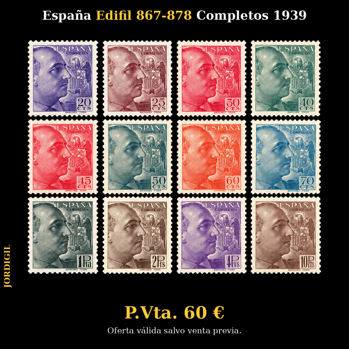 España · Edifil 867-878